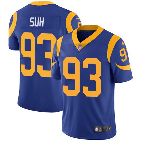 Nike Men & Women & Youth Rams 93 Ndamukong Suh Royal NFL Vapor Untouchable Limited Jersey,We sell and wholesale Nike Men & Women & Youth Rams 93 Ndamukong Suh Royal NFL Vapor Untouchable Limited Jersey on line form chian!